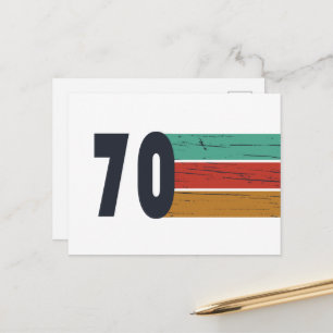 Cartes Pour Fêtes Annuelles Né en 1970 vintage anniversaire