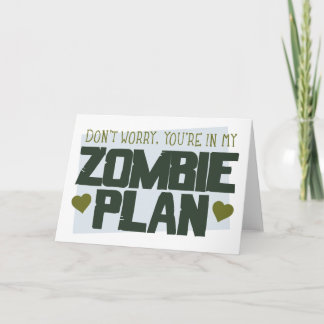 Cartes Pour Fêtes Annuelles Ne vous inquiétez pas - Vous êtes dans mon plan Zo