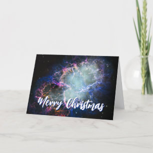 Cartes Pour Fêtes Annuelles Nébuleuse du Crabe Joyeux Noël