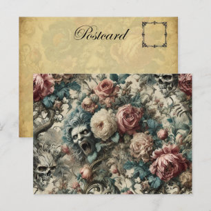 Cartes Pour Fêtes Annuelles Necromancier de Gnashed - gothique victorien