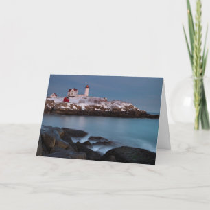 Cartes Pour Fêtes Annuelles Neige légère de protubérance