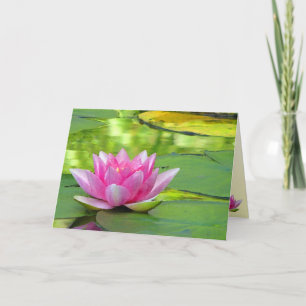 Cartes Pour Fêtes Annuelles Nénuphar Valentine