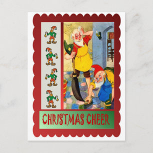 Cartes Pour Fêtes Annuelles Nettoyage de Noël