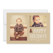 Neutral Joyeux Joyeux Fêtes de Noël Photo Plaques
