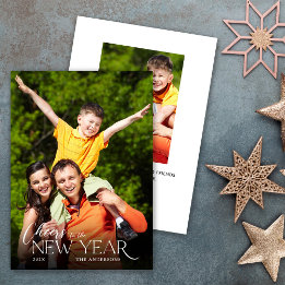 Cartes Pour Fêtes Annuelles New Year Cheers Message 2 Photo