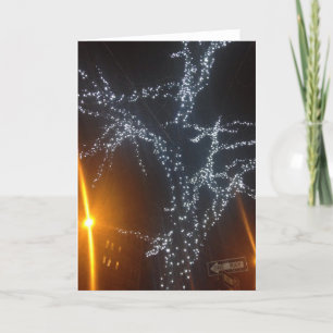 Cartes Pour Fêtes Annuelles New York City la nuit Lumières de Noël NYC Photo