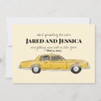 New York Ville Enregistrer la date pour le mariage