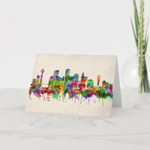 Cartes Pour Fêtes Annuelles Niagara Falls Canada Skyline