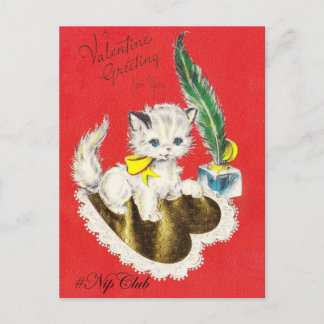 Cartes Pour Fêtes Annuelles Nipclub Vintage Valentine's Dat Kit blanc