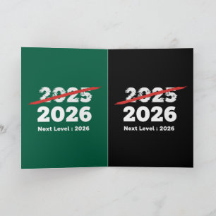 Cartes Pour Fêtes Annuelles Niveau Supérieur 2026   Funny Goodbye 2025 Nouvel 
