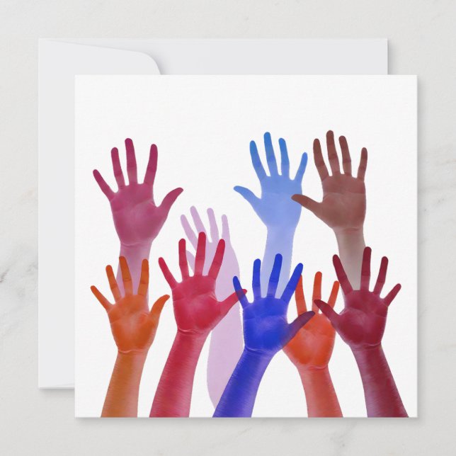 Cartes Pour Fêtes Annuelles No 01, Mouvement et unité (Devant)