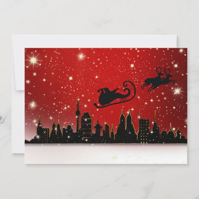 Cartes Pour Fêtes Annuelles Noël (Devant)