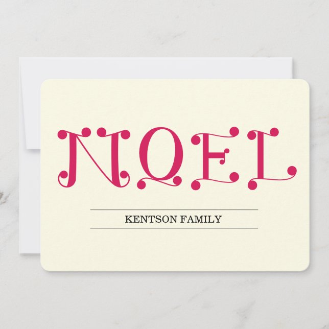 CARTES POUR FÊTES ANNUELLES NOEL (Devant)