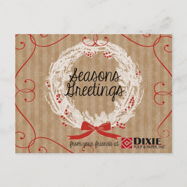 Cartes Pour Fêtes Annuelles Noël (Devant)