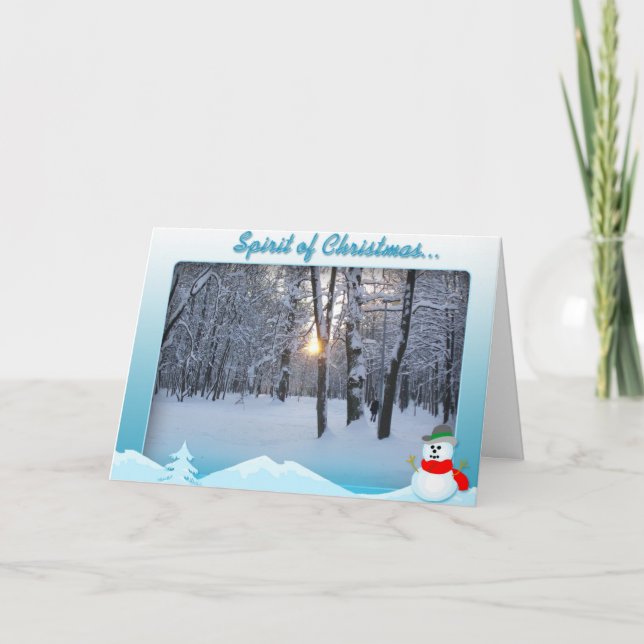 Cartes Pour Fêtes Annuelles Noël (Devant)