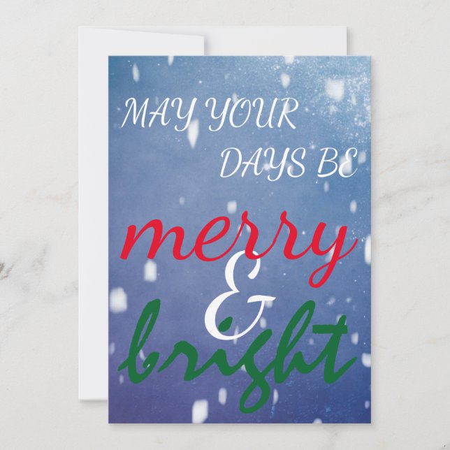 Cartes Pour Fêtes Annuelles Noël (Devant)