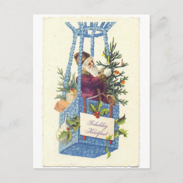 Cartes Pour Fêtes Annuelles Noël (Devant)