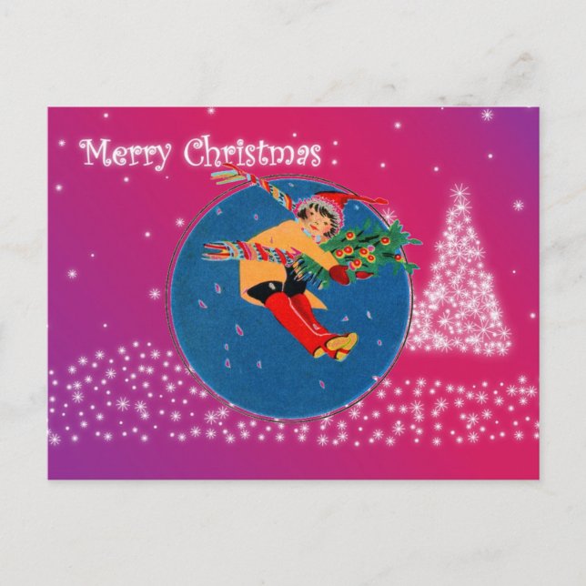 Cartes Pour Fêtes Annuelles Noël (Devant)