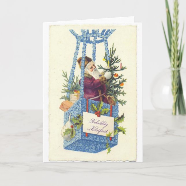 Cartes Pour Fêtes Annuelles Noël (Devant)