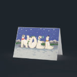 Cartes Pour Fêtes Annuelles Noel<br><div class="desc">Comme si les ours polaires étaient si mignons dans la vraie vie !</div>