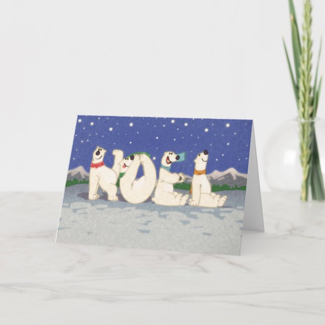 Cartes Pour Fêtes Annuelles Noel (Devant)
