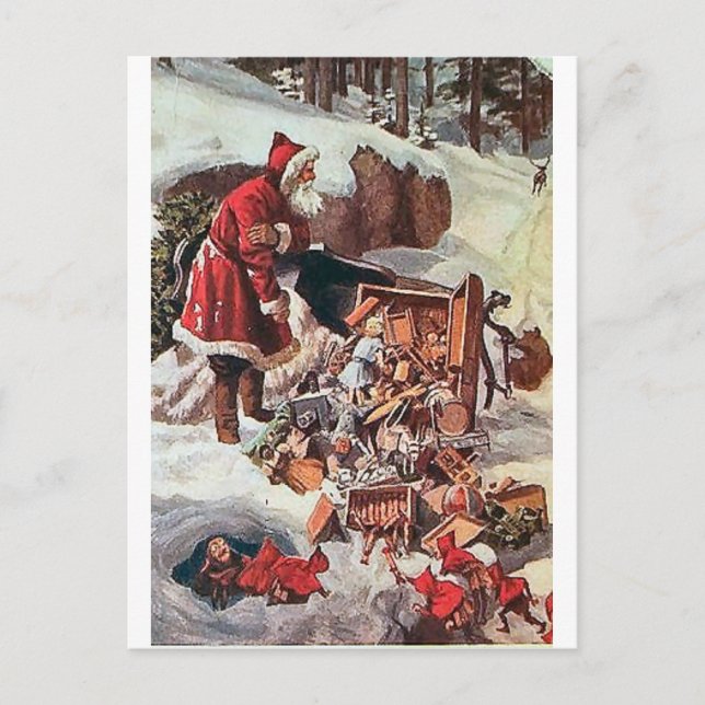 Cartes Pour Fêtes Annuelles Noël (Devant)