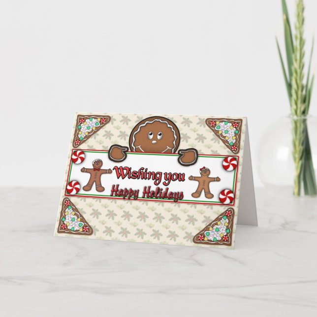 Cartes Pour Fêtes Annuelles Noël8 (Devant)