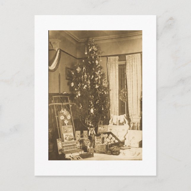 Cartes Pour Fêtes Annuelles Noël 1906 (Devant)