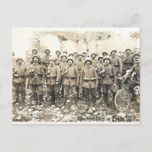 Cartes Pour Fêtes Annuelles Noël 1917