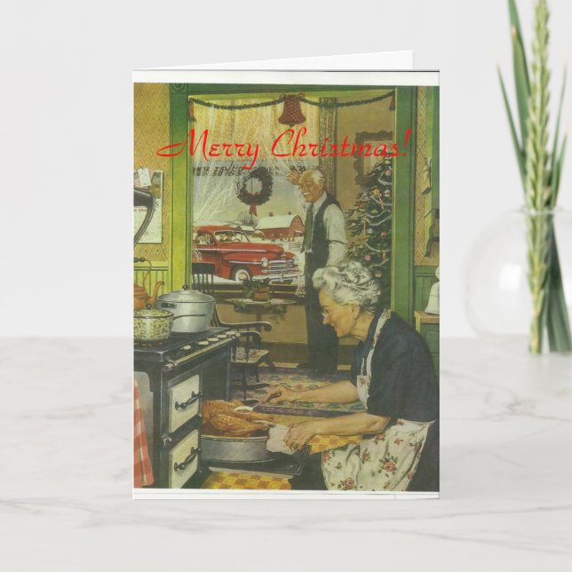 Cartes Pour Fêtes Annuelles Noël 1947 de Plymouth (Devant)