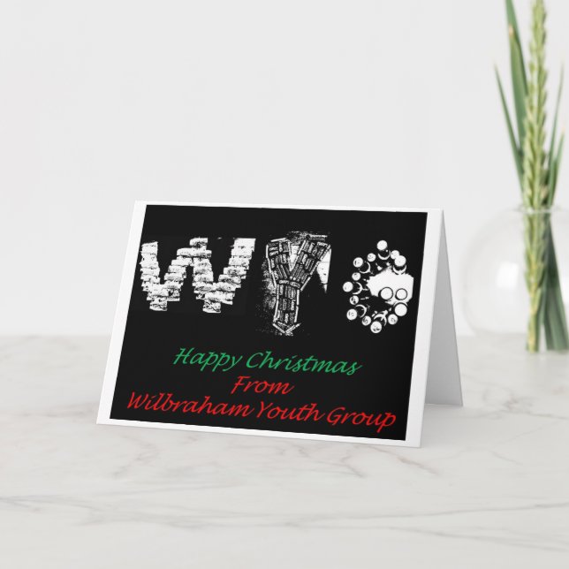 Cartes Pour Fêtes Annuelles Noël 2013 de WYG - conception 1 (Devant)