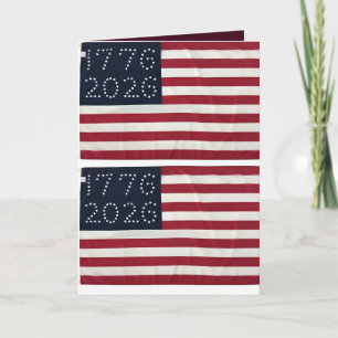 Cartes Pour Fêtes Annuelles Noël 2025 durant le semi-quincentenaire des États-