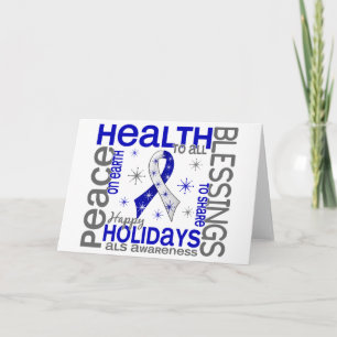 Cartes Pour Fêtes Annuelles Noël 4 flocons de neige de SAL