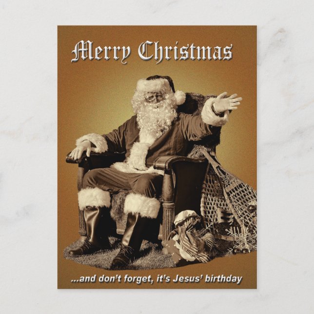 CARTES POUR FÊTES ANNUELLES NOËL #5B (Devant)