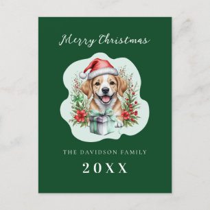 Cartes Pour Fêtes Annuelles Noël à la chienne