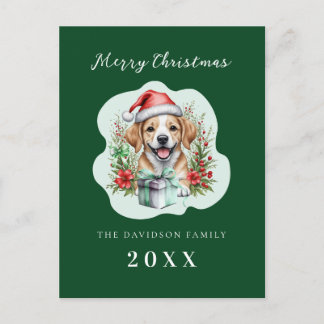 Cartes Pour Fêtes Annuelles Noël à la chienne
