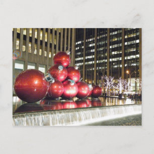 Cartes Pour Fêtes Annuelles Noël à New York