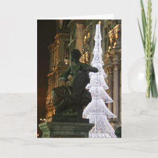 Cartes Pour Fêtes Annuelles Nöel à Paris III - Hotel de Ville