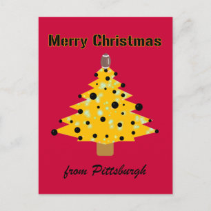 Cartes Pour Fêtes Annuelles Noël à Pittsburgh