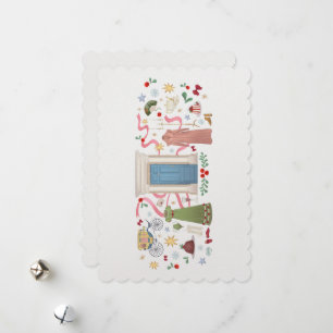 Cartes Pour Fêtes Annuelles Noël à Randalls Flat Holiday Card