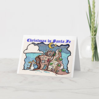 Cartes Pour Fêtes Annuelles Noël à Santa Fe