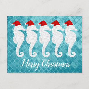 Cartes Pour Fêtes Annuelles Noël à Seahorse