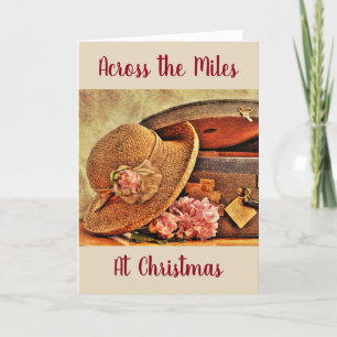 CARTES POUR FÊTES ANNUELLES NOËL *À TRAVERS LES MILES*