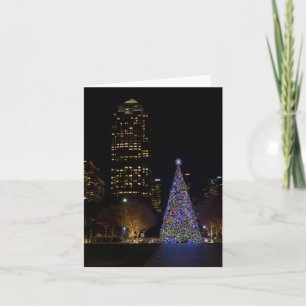 Cartes Pour Fêtes Annuelles Noël À Warren Park Nuit