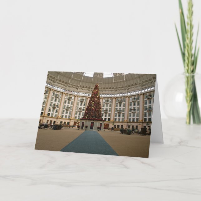 Cartes Pour Fêtes Annuelles Noël à West Baden Springs (Devant)
