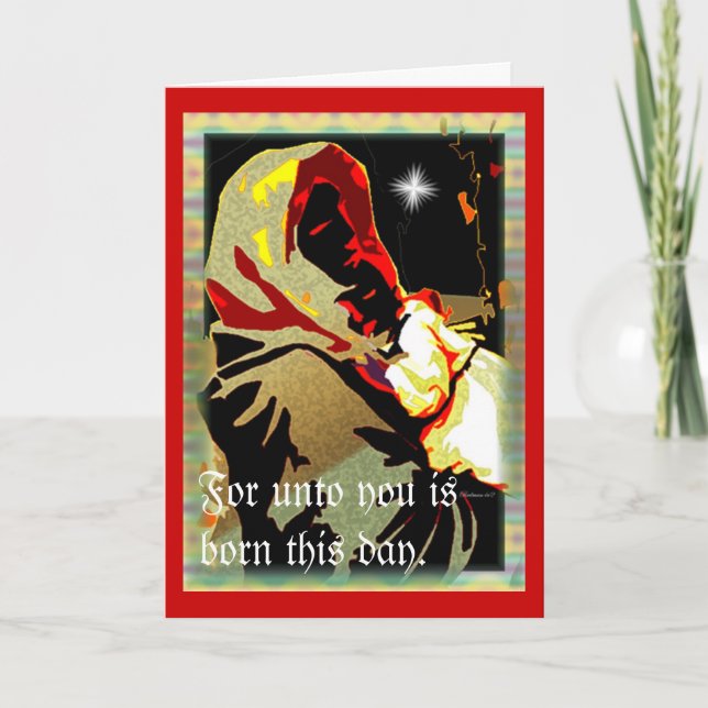 Cartes Pour Fêtes Annuelles Noël : Afrique (Devant)