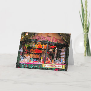 Cartes Pour Fêtes Annuelles Noël allemand, bougies illuminent Noël