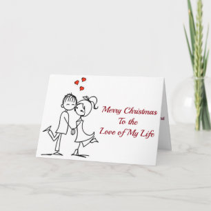 CARTES POUR FÊTES ANNUELLES ***NOËL AMOUR**** VOUS AIME TOUS LES JOURS