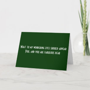 CARTES POUR FÊTES ANNUELLES NOËL AMOUR = "VOUS" TOUTE L'ANNÉE
