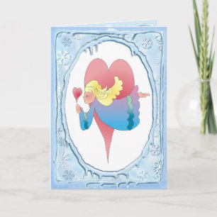 Cartes Pour Fêtes Annuelles NOËL ANGEL par SHARON SHARPE